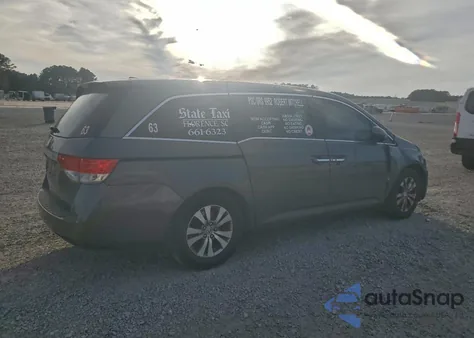 2014 Honda Odyssey Exl из США, поврежденный, VIN 5FNRL5H61EB048135